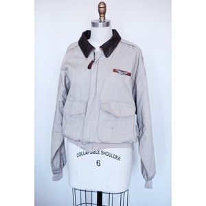 Avirex VTG A-2 cottony flight jacket
